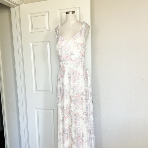 birdy grey floral bridesmaid dresses Tea Length Homecoming Dresses Off The Shoulder main image 1